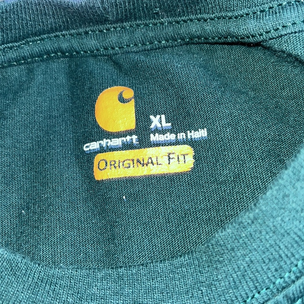 Carhartt Dark Green Short Sleeve T-Shirt - Picture 4 of 4